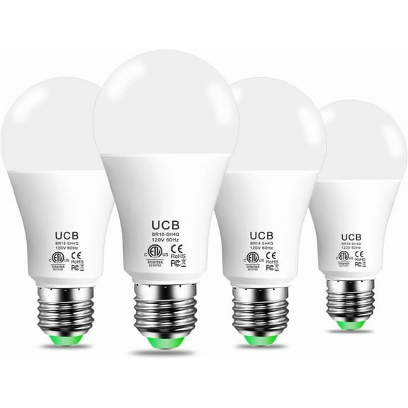 Alexa Light Bulb 130W Equivt, Smart Light Bulbs Warm White to Daylight Tunable, A19 E26 Bluetooth LED Bulbs Work with Alexa Only for Bedroom Kitchen Living Office No WiFi Required 4 Pack
