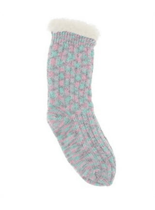Women's Pastel Shea Butter Socks w/ Grippers - Light Pink