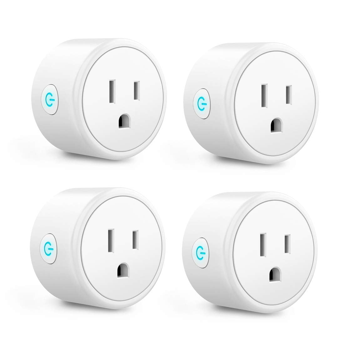 Alexa Smart Plugs - Aoycocr Mini WIFI Smart Socket Switch Works