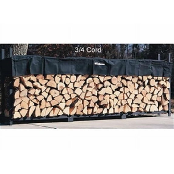 Alexander 144 WRC CAMO 12 ft. Woodhaven Firewood Rack & Standard Cover