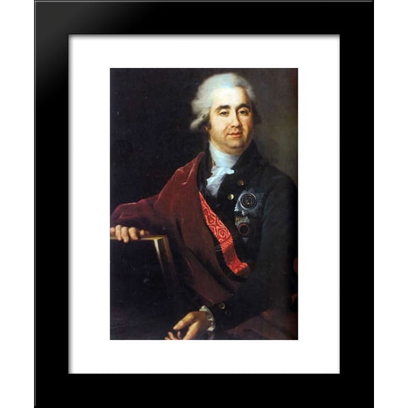 Alexander Bezborodko 20x24 Framed Art Print by Dmitry Levitzky