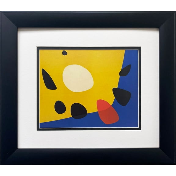 Alexander Calder "Untitled" 1963 CUSTOM FRAMED Abstract Art Generic
