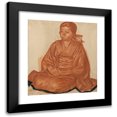 thumbnail image 1 of Alexander Evgenievich Yakovlev 20x22 Black Modern Framed Museum Art Print Titled - Portrait of a Japanese Girl (1919), 1 of 5