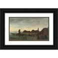 thumbnail image 1 of Alexander Evgenievich Yakovlev 24x16 Black Ornate Framed Double Matted Museum Art Print Titled: Nomads in the Region of Meshed (1932), 1 of 5