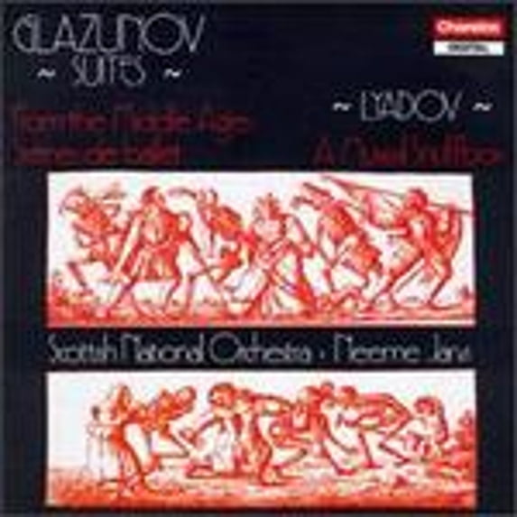 Pre-Owned Alexander Glazunov: From the Middle Ages; Scènes de Ballet; Anatoly Lyadov: A Musical Snuffbox (CD 0095115880425) by Scottish National Orchestra, Neeme Järvi (conductor)