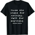 thumbnail image 1 of Alexander Hamilton - Famous Inspirational Quote Design T-Shirt, 1 of 3