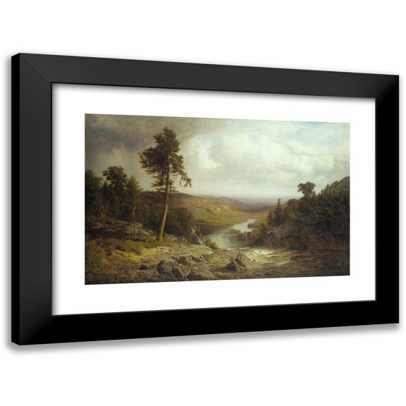 Alexander Helwig Wyant 24x17 Black Modern Framed Museum Art Print Titled - Tennessee (1866)