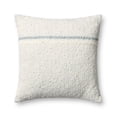 thumbnail image 1 of Loloi PLL0192 Ivory / Blue 22'' x 22'' Decorative Pillow, 1 of 3