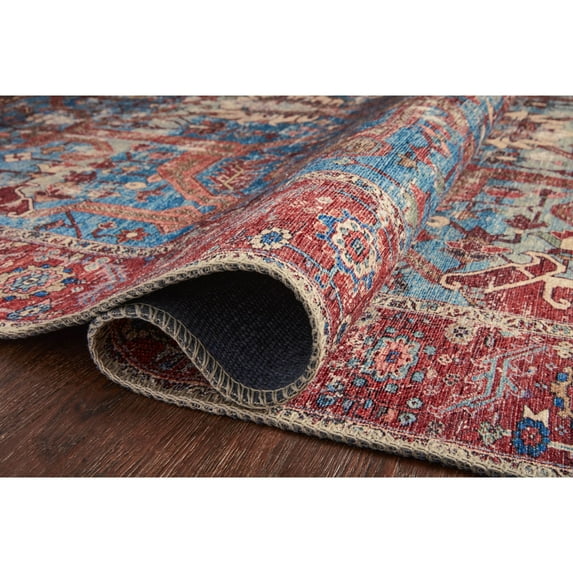 Alexander Home Tremezzina Printed Boho Iron-Rod Distressed Rug