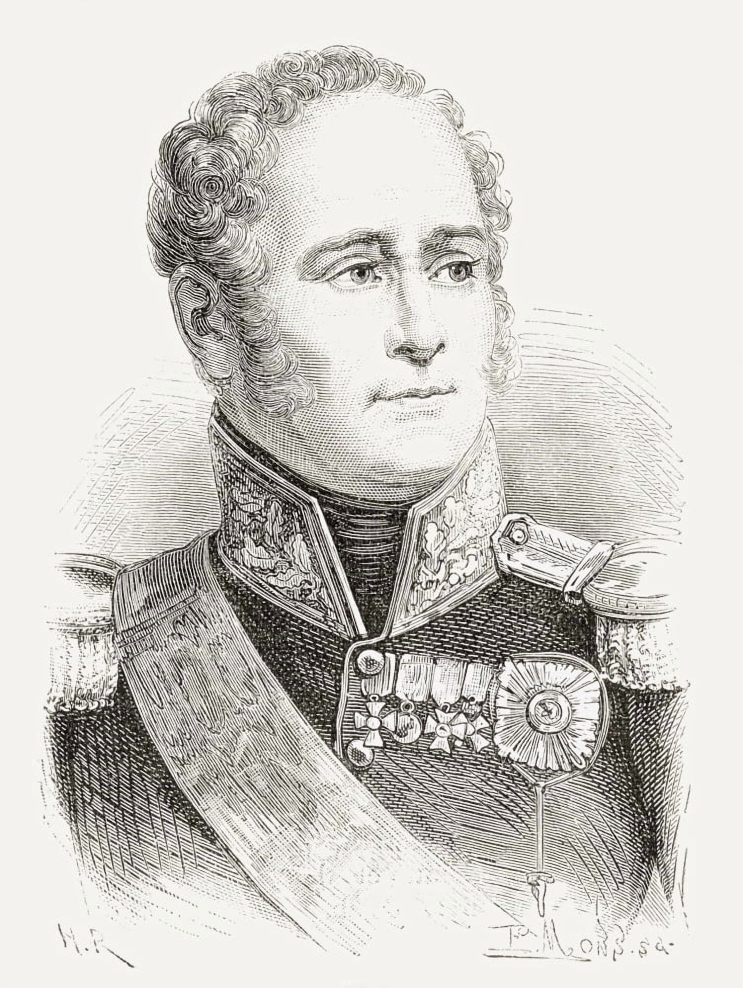 Alexander I Of Russia 1777 Canvas Art - Ken Welsh Design Pics (24 x 32)