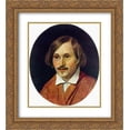 thumbnail image 1 of Alexander Ivanov 2x Matted 20x22 Gold Ornate Framed Art Print 'Nikolai Gogol', 1 of 2
