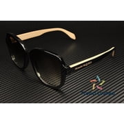 Alexander McQueen AM 300S 004 Womens Square Sunglasses Polycarbonate Lens