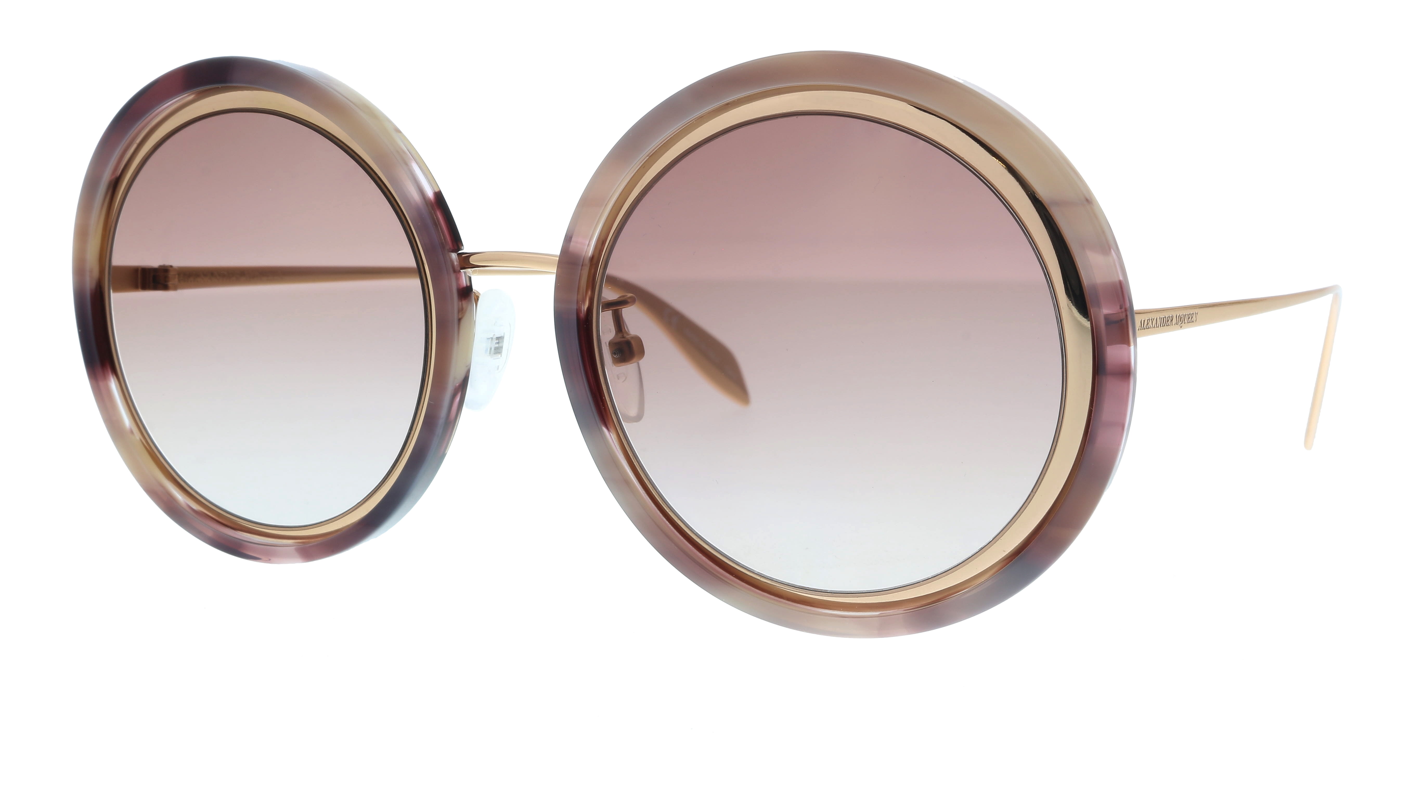 Alexander McQueen AM0150S 004 Rose Gold Round Honduras | Ubuy display picture 1