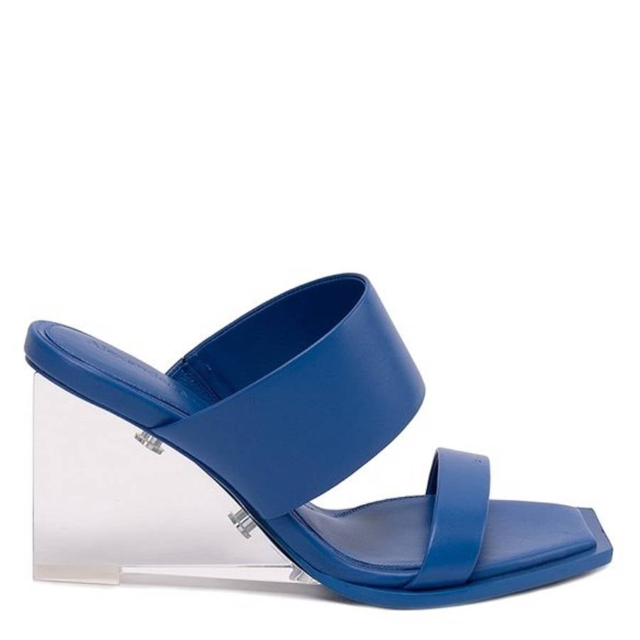 Alexander McQueen Blue Sandals Sandal Alexander McQueen Blue size 38 EU in Polyester - 44674168 main image 4