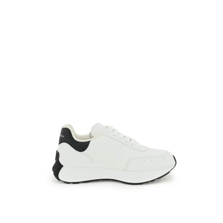Alexander mcqueen runner leather sneakers best sale