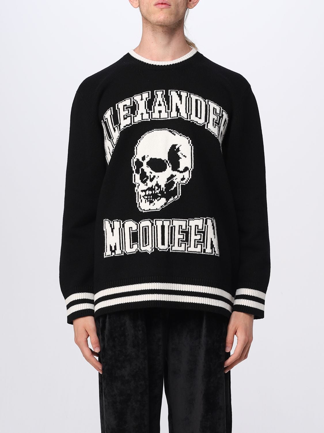 Alexander Mcqueen Sweater Men Black Men - Walmart.com