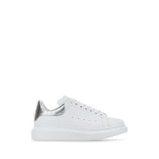 Alexander Mcqueen Oversize Leather Sneakers White Womens