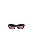 thumbnail image 1 of Alexander Mcqueen Women's Black Acetate Punk Rivet Sunglasses Black, 1 of 2