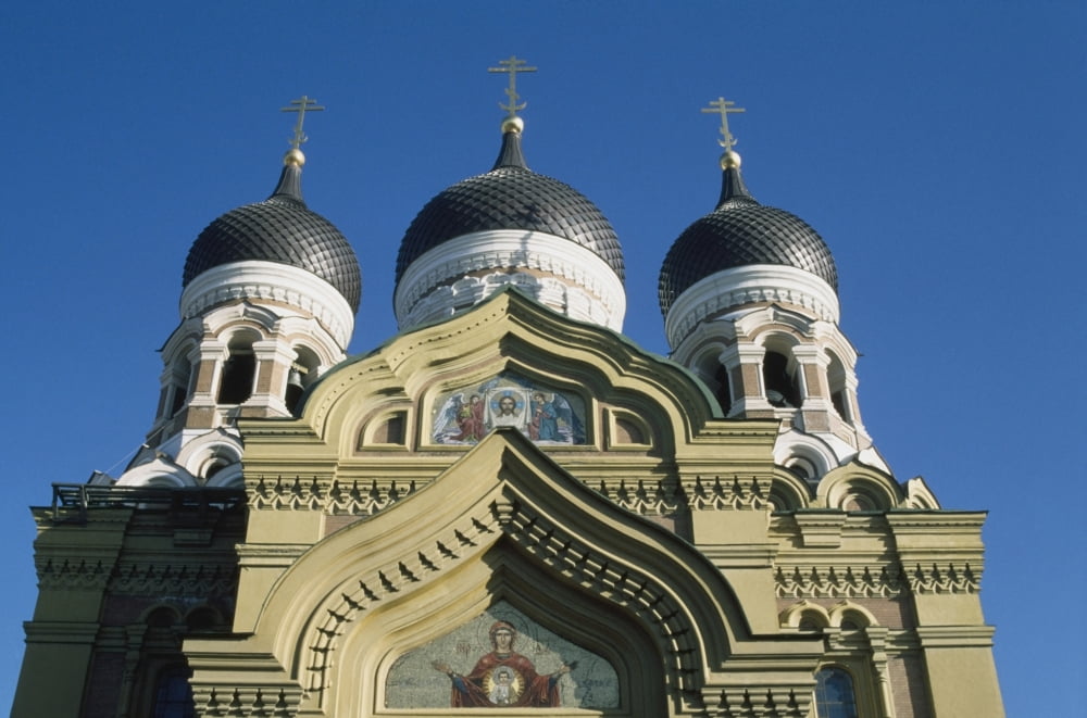 Alexander Nevsky Cathedral Canvas Art - Peter Wilson Design Pics (38 x 24)