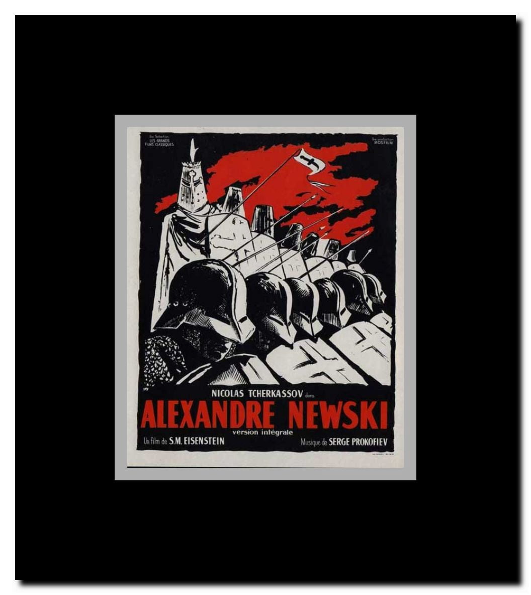 Alexander Nevsky Framed Movie Poster