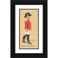 thumbnail image 1 of Alexander Pock 9x14 Black Ornate Wood Framed Double Matted Museum Art Print Titled: Imperial Stable Overlay, 1 of 5