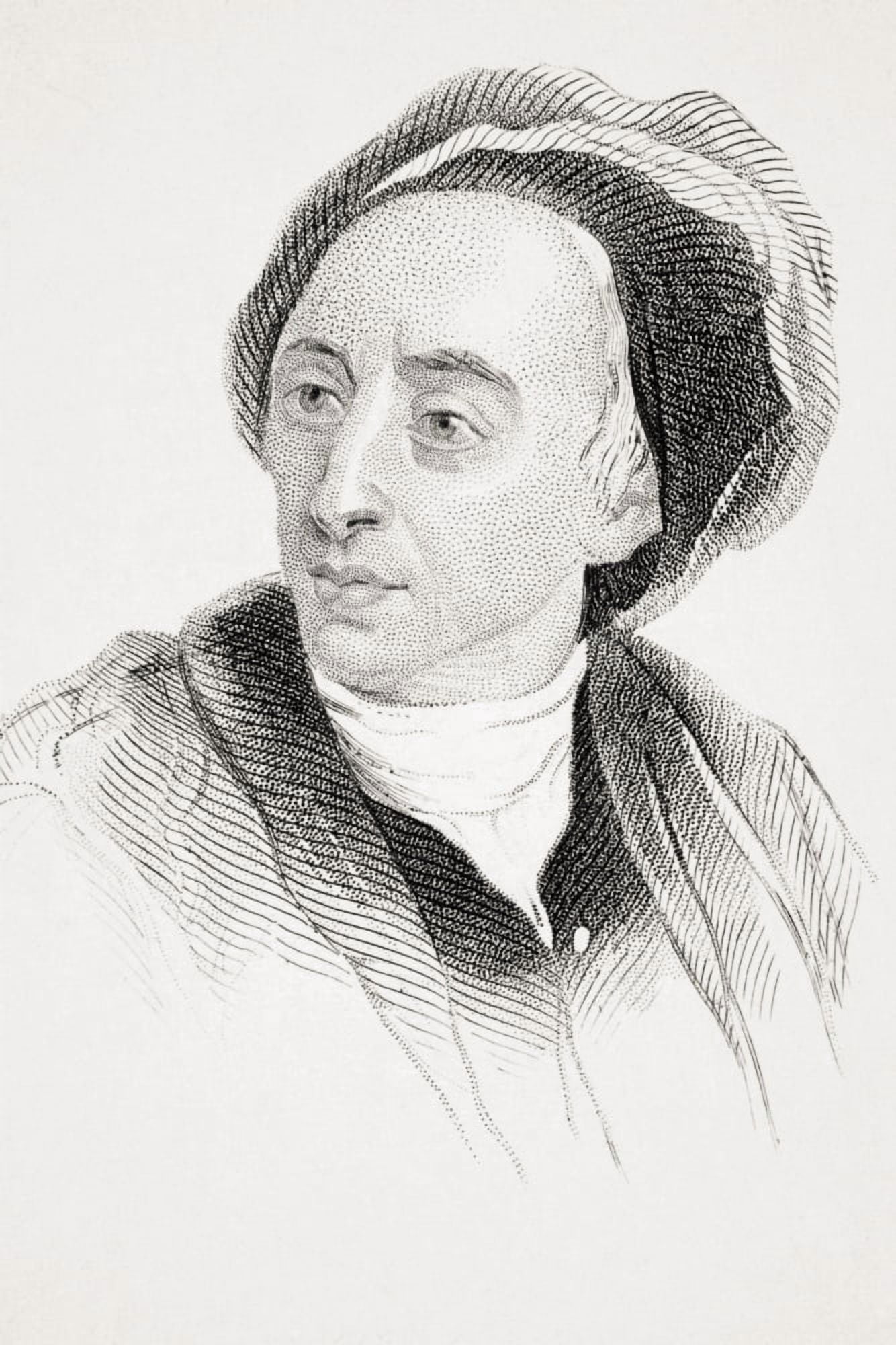 Alexander Pope 1688-1744 English Poet And Satirist From Old Englands Worthies By Lord Brougham And Others Published London Circa 1880s Canvas Art - Ken Welsh Design Pics (11 x 17)