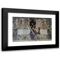 Alexander Rothaug 14x11 Black Modern Framed Museum Art Print Titled - Melpomene (1911)