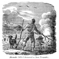 thumbnail image 1 of Alexander Selkirk N(1676-1721). Scottish Sailor The Basis Of Daniel Defoe'S Character Of Robinson Crusoe. Selkirk, 1 of 4