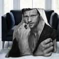 thumbnail image 1 of Alexander Skarsgard Blanket Anti-pilling Throw Blanket Plush Blanket Lightweight & Ultra-soft, Warm & Comfy Flannel Fleece Blanket for Couch, Bed, Sofa, 60x80, 1 of 6