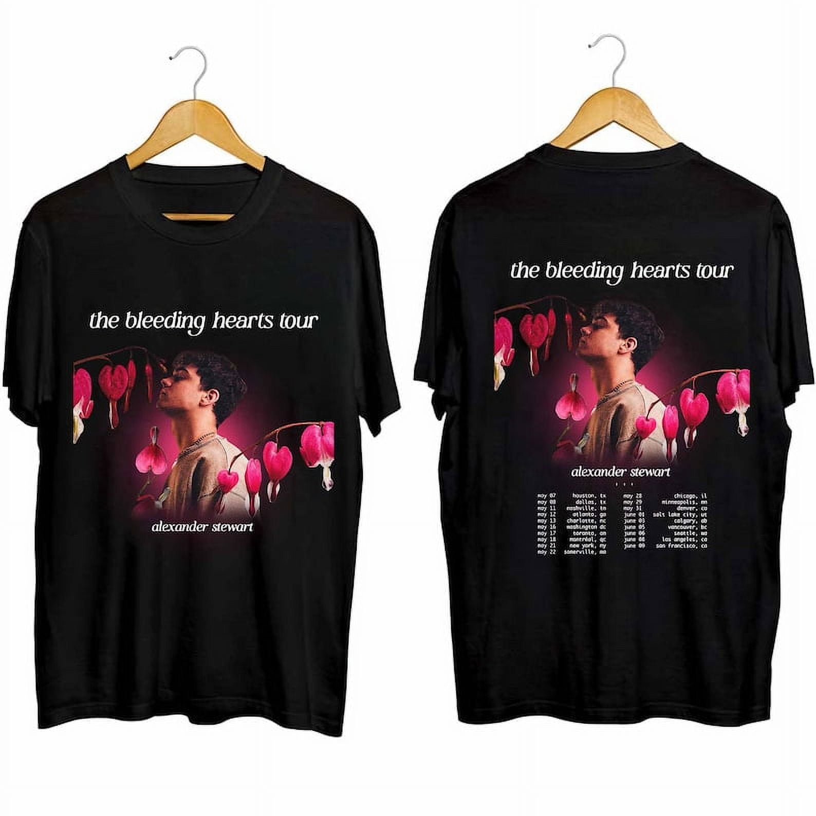 Alexander Stewart The Bleeding Hearts Tour 2024 Shirt, Alexander