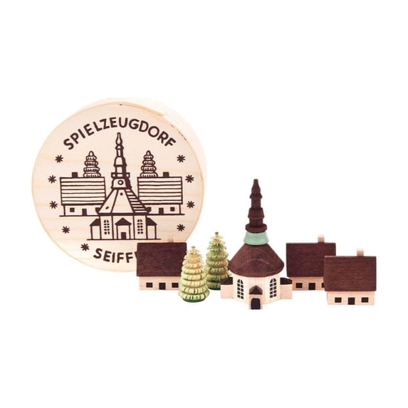 Alexander Taron 3.25" Dregeno Christmas Village Chip Box