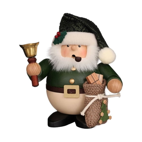 Alexander Taron 8.5" Christian Ulbricht Santa Claus Christmas Incense Burner with Bell