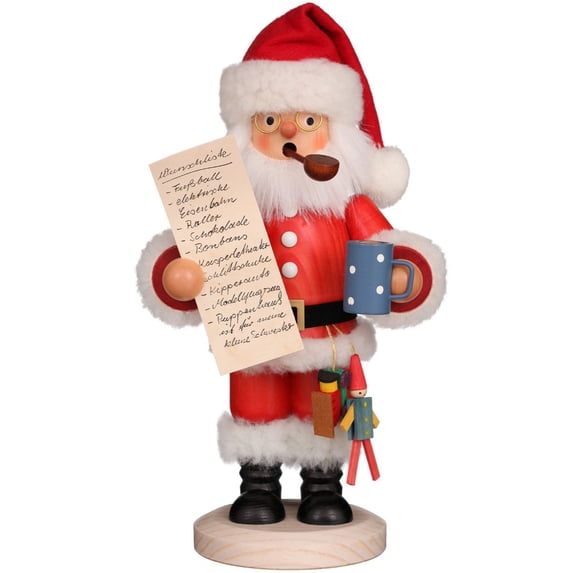 Alexander Taron 10" Santa Christmas Incense Burner with Wish List