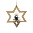 thumbnail image 1 of Alexander Taron 3.5" Moonman Musician Richard Glaesser Star Christmas Hanging Ornament, 1 of 1