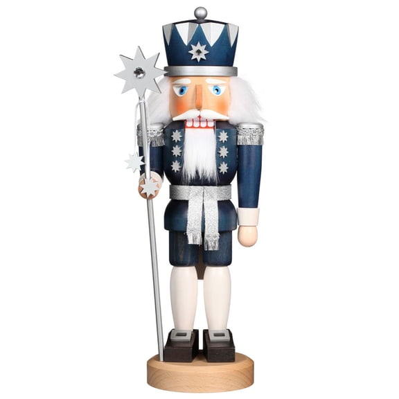 Alexander Taron 15" Free Standing Christian Ulbricht Handcrafted Wooden King of Stars Nutcracker