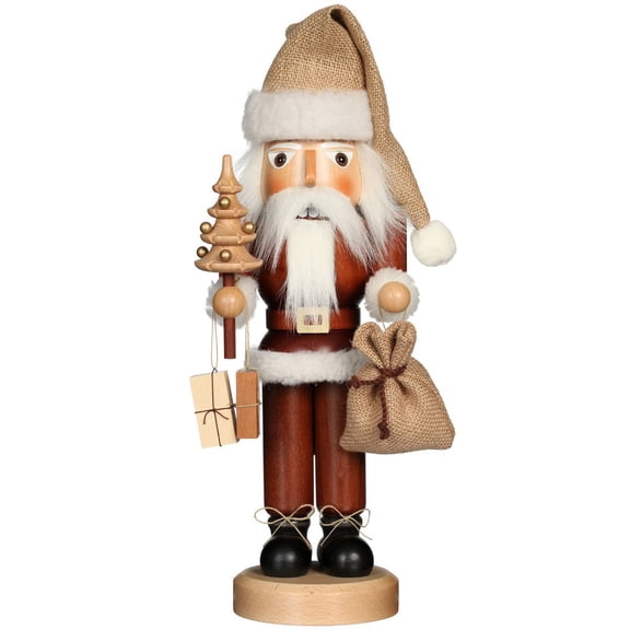 Alexander Taron 16.5" Free Standing Christian Ulbricht Handcrafted Wooden Santa Nutcracker