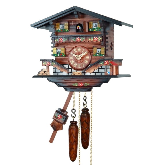 Alexander Taron 9.25" Engstler Musical Full Size Cuckoo Wall Clock