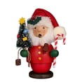 thumbnail image 1 of Alexander Taron 5" Red and White "Little Santa Holding Christmas Tree And A Sugar Cane" Incense, 1 of 1