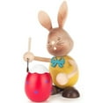 thumbnail image 1 of Alexander Taron 5" Red and Yellow Unique Dregeno Rabbit Painting Easter Egg Figure, 1 of 2