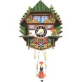 thumbnail image 1 of Alexander Taron 6.5" Engstler Battery-Operated Mini Size Cuckoo Wall Clock, 1 of 2