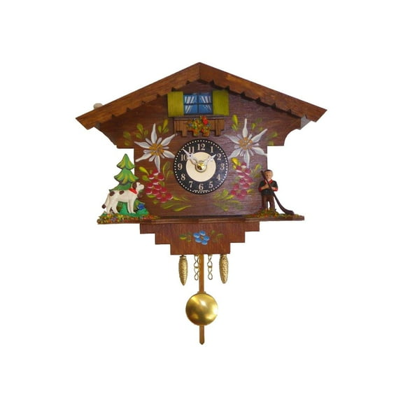 Engstler Battery-Operated Clock - Mini Size With Music/Chimes