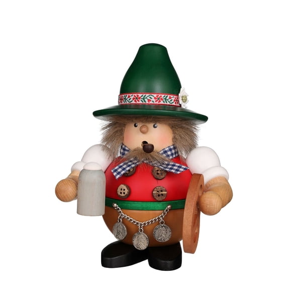 Alexander Taron 7" Green And Red "Bavarian" Incense Burner