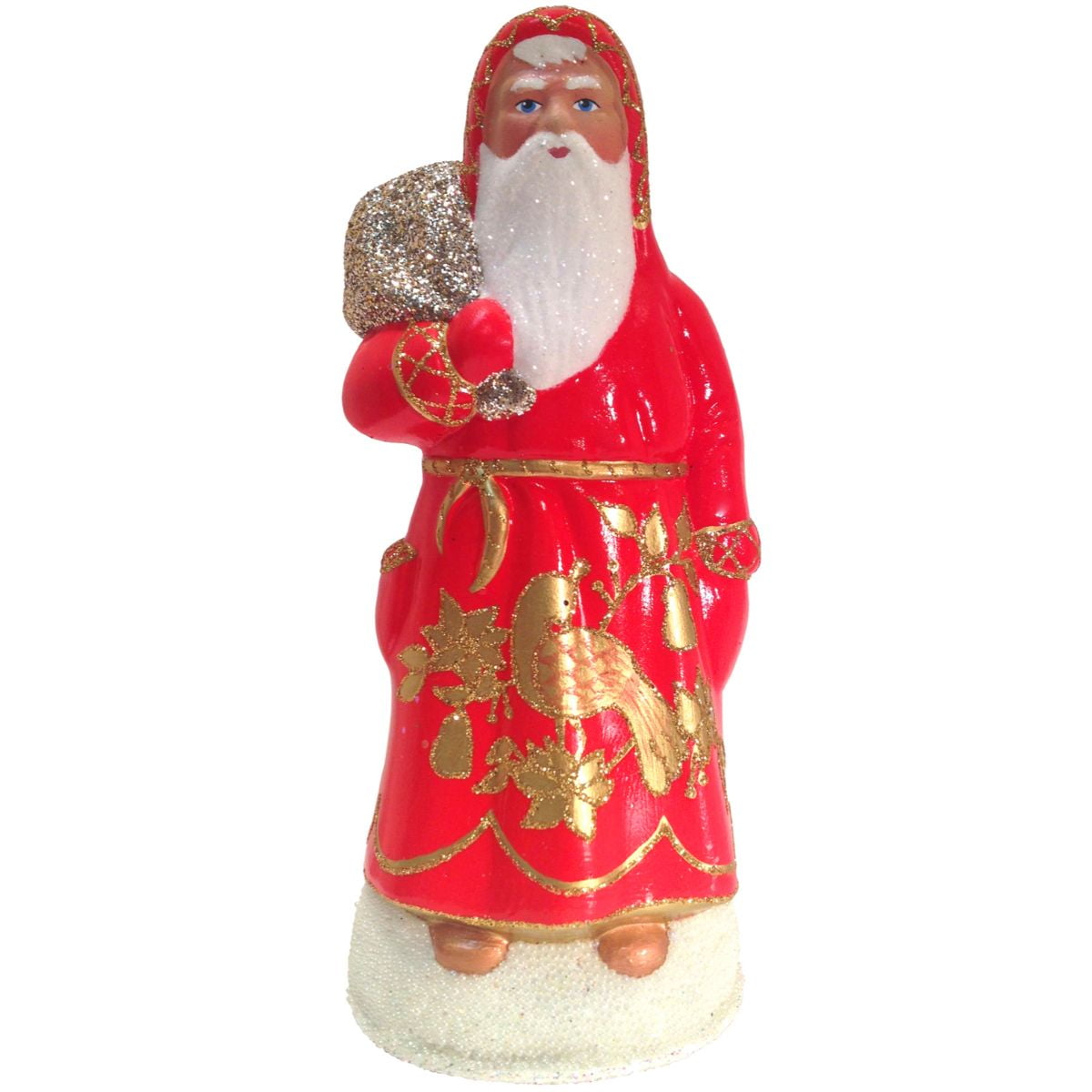 Alexander Taron Santa Paper Mache Candy Dish - Thumbnail 2