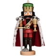 thumbnail image 1 of Alexander Taron 15.75" Free Standing Christian Ulbricht Handcrafted Wooden King Arthur Nutcracker, 1 of 1