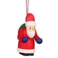 thumbnail image 1 of Alexander Taron 2" Red, White, and Blue Santa in Red Suit Collectible Christian Ulbricht Ornament, 1 of 2