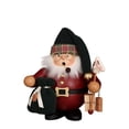 thumbnail image 1 of Alexander Taron 6.5" Vibrant Unique Christian Ulbricht Smoker Rolly Polly Santa Figure, 1 of 1