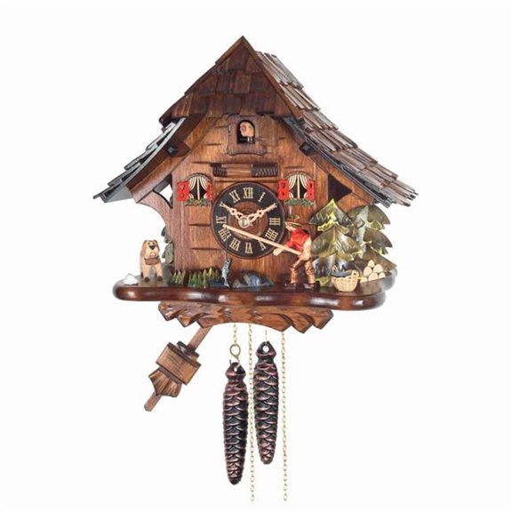 Alexander Taron 4929 Engstler Weight-driven Cuckoo Clock - Full Size