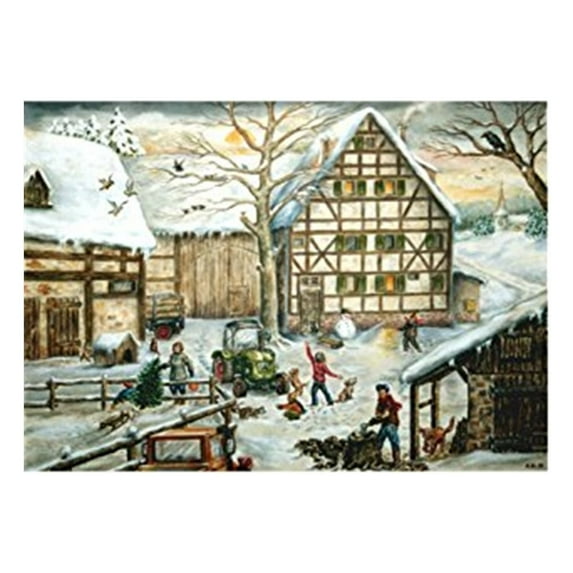 Alexander Taron Farmers Large Advent Calendar 14W 10.5H