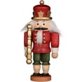 thumbnail image 1 of Alexander Taron 6.75-Inch Standing Christian Ulbricht Handcrafted Wooden King Nutcracker, 1 of 2