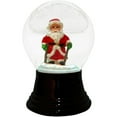 thumbnail image 1 of Alexander Taron PR1491 Perzy Snowglobe  Medium Skiing Santa, 1 of 2